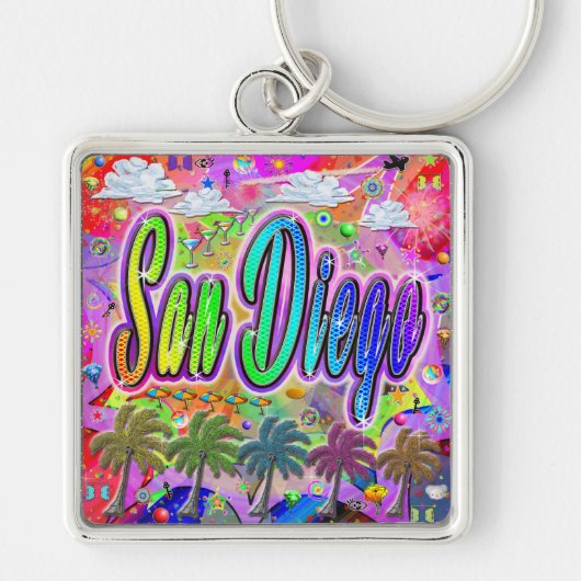 Porte-clés Porte - clé d'Express San Diego Vista (Devant)