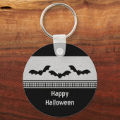 Porte-clés Porte - clé d'Halloween, gris clair (Recto)