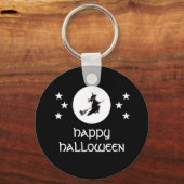 Porte-clés Porte - clé d'Halloween, Noir (Recto)