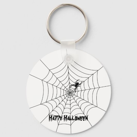Porte-clés Porte - clé d'Halloween Spider Web (Recto)