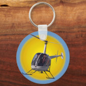Porte-clés Porte - clé d'hélicoptère Keepsaké et cadeaux d'hé (Recto)