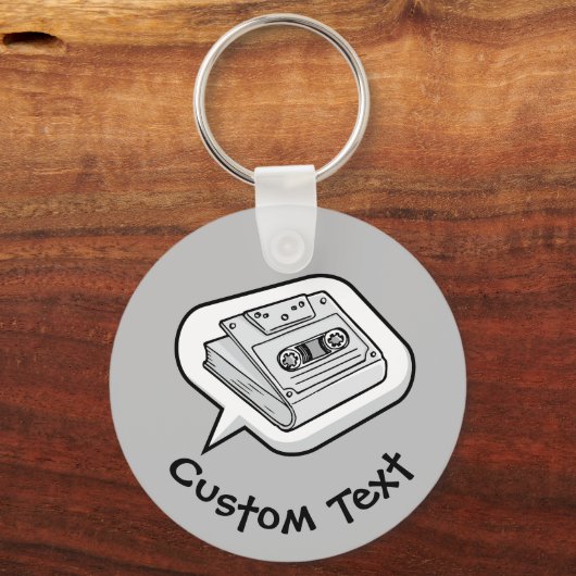 Porte-clés Porte - clé d'histoire orale (Recto)