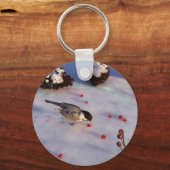 Porte-clés Porte - clé d'hiver de Chickadee (Recto)