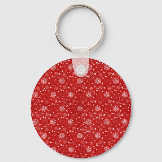 Porte-clés Porte - clé d'hiver rouge (Recto)