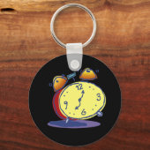 Porte-clés Porte - clé d'horloge d'alarme (Recto)