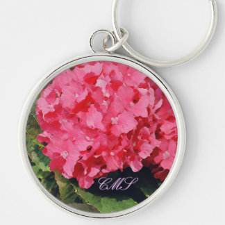 Porte-clés Porte - clé d'Hydrangeas roses