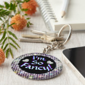 Porte-clés PORTE - CLÉ ! Diamants ! (Côté)