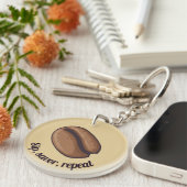 Porte-clés Porte - clé d'icône de café (Devant droit)