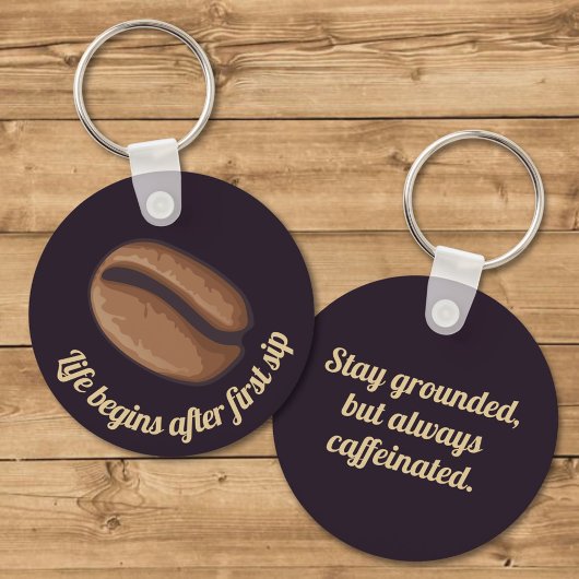 Porte-clés Porte - clé d'icône de café