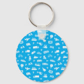 Porte-clés Porte - clé d'icônes de transport (Verso)