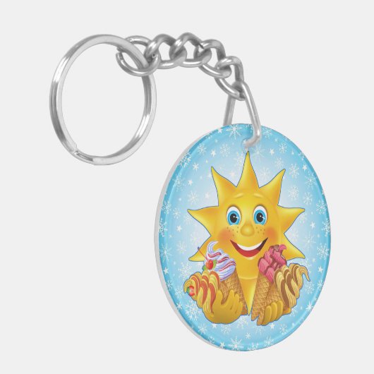 Porte-clés Porte - clé d'identification de salle (Devant gauche)