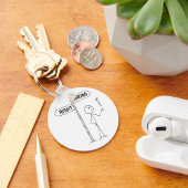 Porte-clés Porte - clé d'illustration incorrect