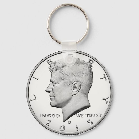 Porte-clés Porte - clé d'image Kennedy Half Dollar (Recto)