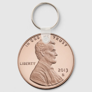 Porte-clés Porte - clé d'image Lincoln Penny