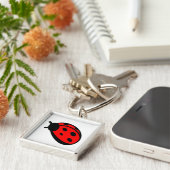 Porte-clés Porte - clé d'impression Lady Bug (Côté)