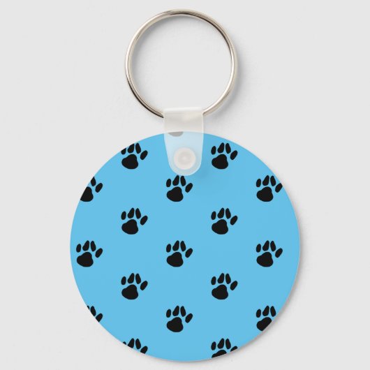 Porte-clés porte - clé d'impression pour chien (Recto)