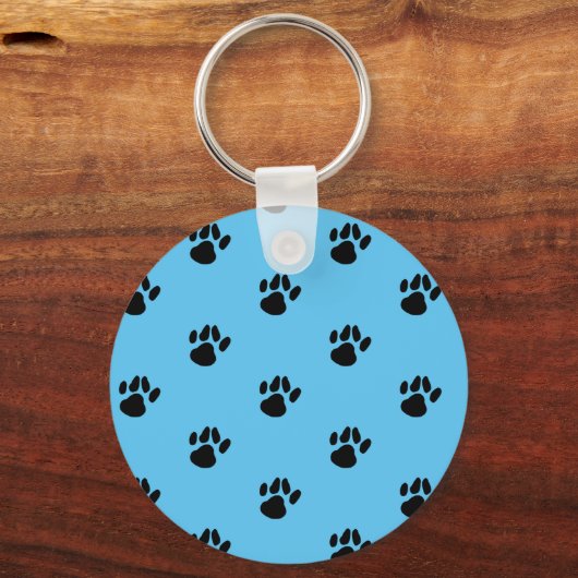 Porte-clés porte - clé d'impression pour chien (Verso)