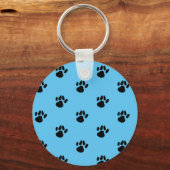 Porte-clés porte - clé d'impression pour chien (Recto)