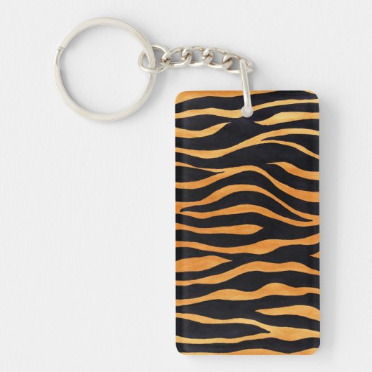 Porte-clés Porte - clé d'impression Tiger Abstrait (Devant)