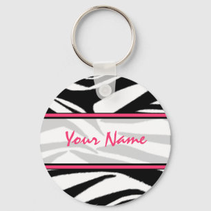 Porte-clés Porte - clé d'impression Zebra