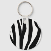 Porte-clés Porte - clé d'impression Zebra (Recto)
