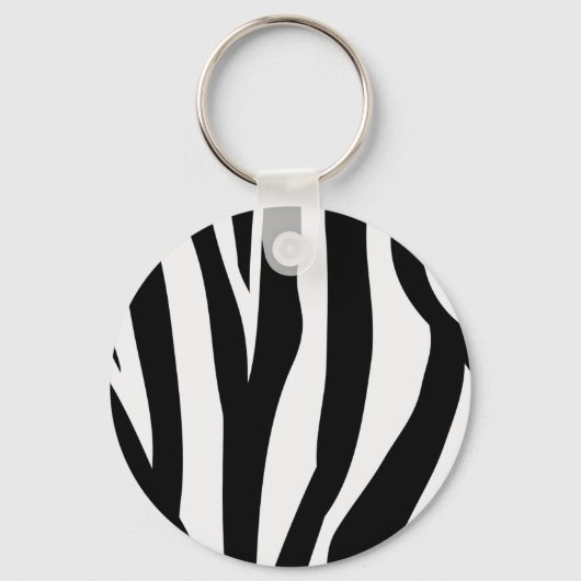 Porte-clés Porte - clé d'impression Zebra (Verso)