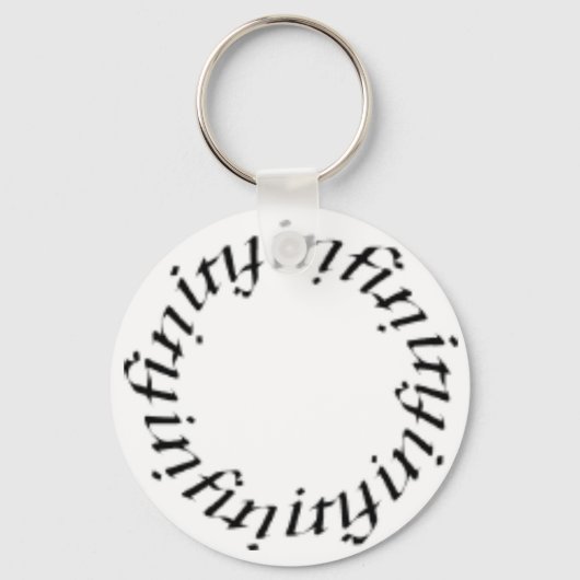 Porte-clés Porte - clé d'infini (Recto)