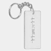 Porte-clés Porte - clé d'infirmière d'ECG (Devant gauche)