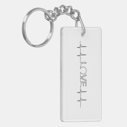 Porte-clés Porte - clé d'infirmière d'ECG (Devant gauche)