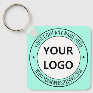 Porte-clés Porte - clé d'informations sur le nom du logo d'en