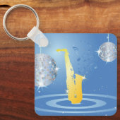 Porte-clés Porte - clé Disco Music (Recto)