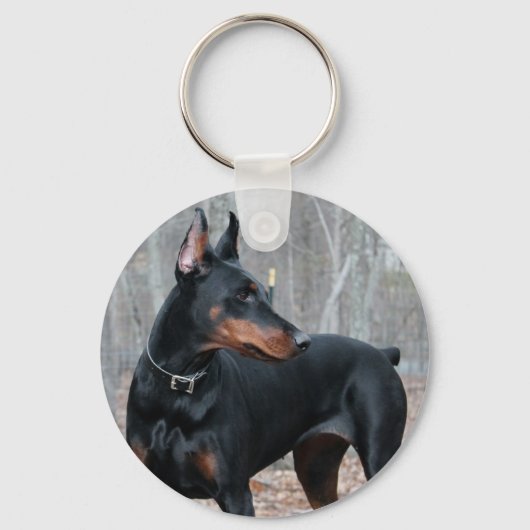 Porte-clés Porte - clé Doberman classique (Recto)