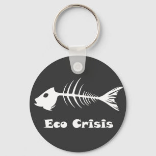 Porte-clés Porte - clé d'obscurité de crise de Fishbone Eco
