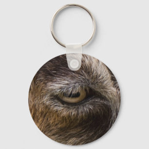 Porte-clés porte - clé d'oeil de chèvre