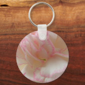 Porte-clés Porte - clé d'oeillets rose et blanc (Recto)