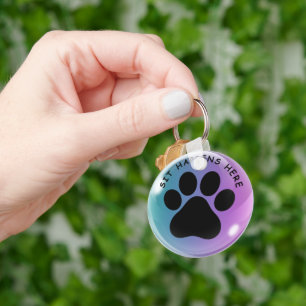 Porte-clés Porte - clé Dog Paw