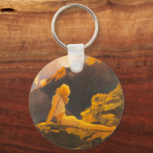 Porte-clés Porte - clé d'oies sauvages (Recto)