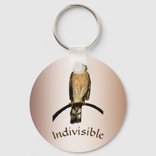 Porte-clés Porte - clé d'oiseaux Brown indivisible (Recto)