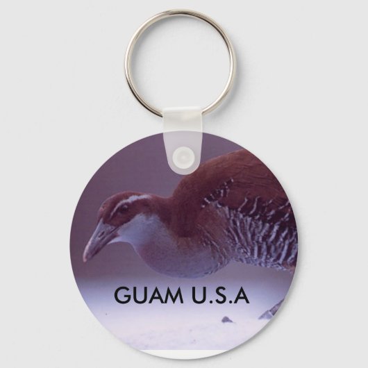Porte-clés Porte - clé d'oiseaux de Guam Koko (Recto)