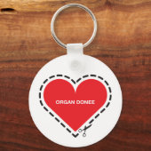 Porte-clés Porte - clé donneur d'organe (Recto)