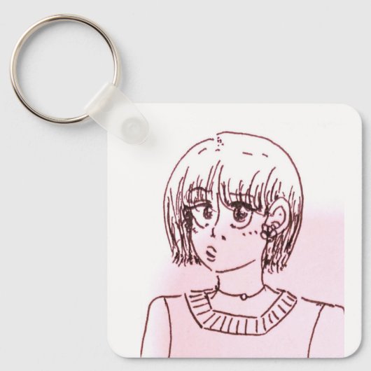 Porte-clés Porte - clé Doodle (Recto)