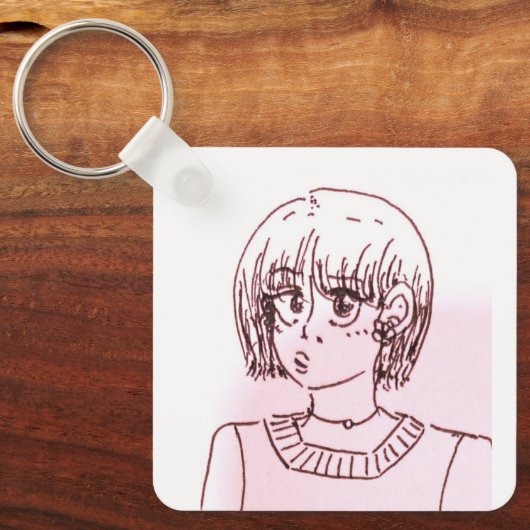 Porte-clés Porte - clé Doodle (Recto)