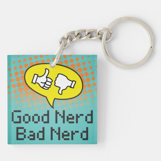 Porte-clés Porte - clé (double face) (Dos)