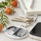 Porte-clés porte - clé (double face) de cercle de Marciel de (Devant droit)