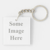 Porte-clés porte - clé double face de modèle (Dos)