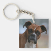Porte-clés Porte - clé double face de portrait de chien de (Devant)