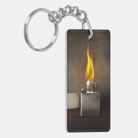 Porte-clés Porte - clé (double face) de rectangle (Devant gauche)