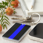 Porte-clés Porte - clé double face mince (Devant droit)