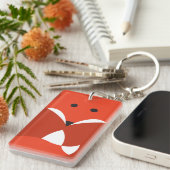 Porte-clés Porte - clé double face rouge de Fox (Devant droit)