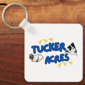 Porte-clés Porte - clé double face Tucker Acres (Recto)